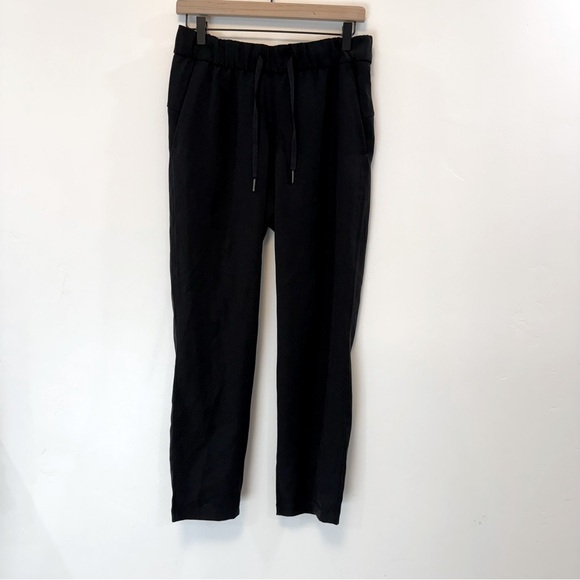 LULULEMON Black Drawstring on the fly Pants - Picture 4 of 12